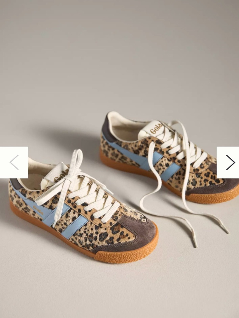 Gola Elan Leopard Print Sneakers  Anthropologie